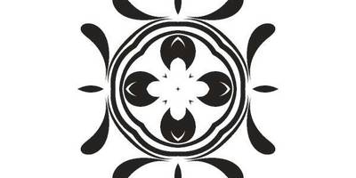 Орнамент цветы 266