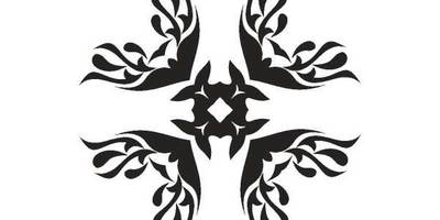 Орнамент цветы 157