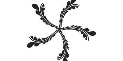 Орнамент цветы 243