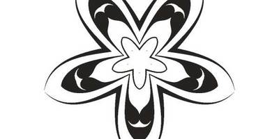 Орнамент цветы 319