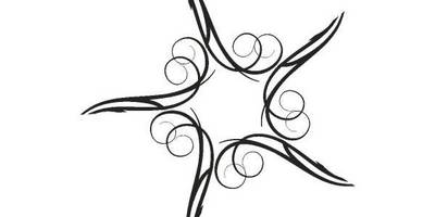 Орнамент цветы 95