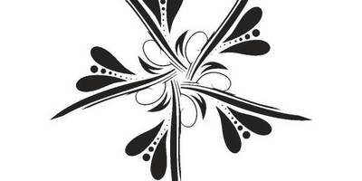 Орнамент цветы 163