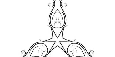 Орнамент цветы 343