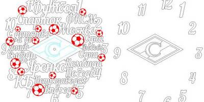 Часы футбольный клуб спартак москва