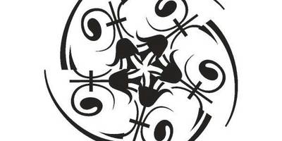 Орнамент цветы 258