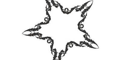 Орнамент цветы 84