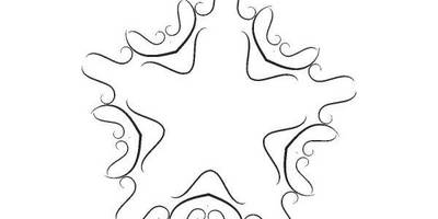 Орнамент цветы 498