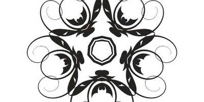 Орнамент цветы 245