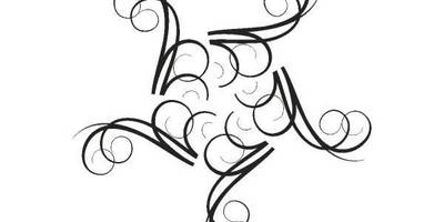 Орнамент цветы 97