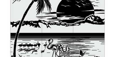 Прямоугольный орнамент 2306