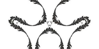 Орнамент цветы 94