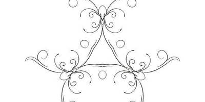 Орнамент цветы 6