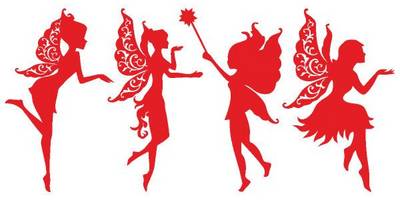 Силуэты фей