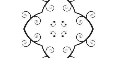 Орнамент цветы 210