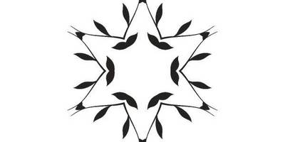 Орнамент цветы 233