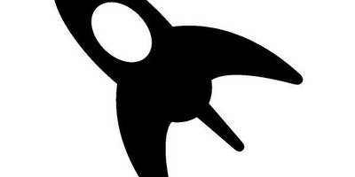 Силуэт простой ракеты