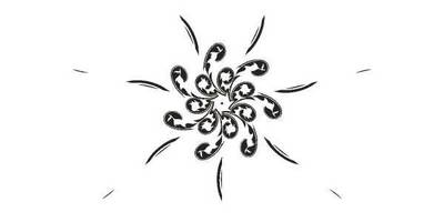 Орнамент цветы 325