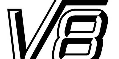 Виниловая наклейка на авто v8 596