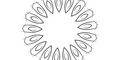 Орнамент цветы 381