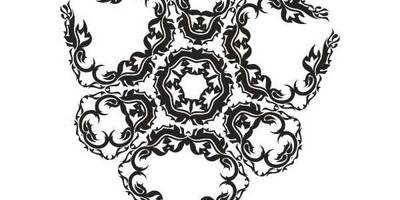 Орнамент цветы 440