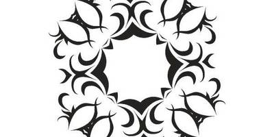 Орнамент цветы 296