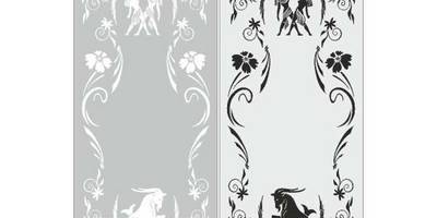 Прямоугольный орнамент 2509