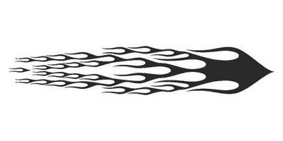 Виниловая наклейка на авто 455