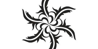 Орнамент цветы 303