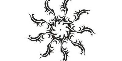 Орнамент цветы 53