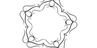 Орнамент цветы 475