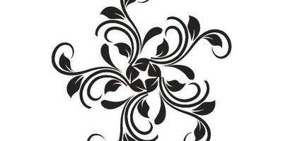 Орнамент цветы 261