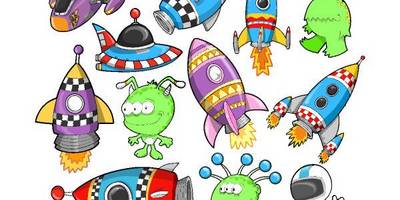 Детский набор космический