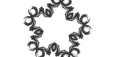 Орнамент цветы 72