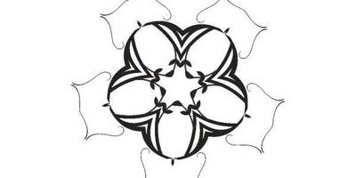 Орнамент цветы 215