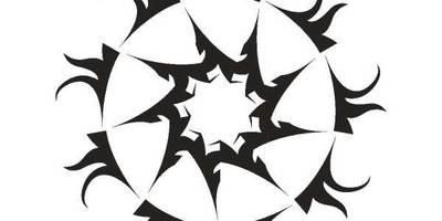 Орнамент цветы 24