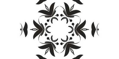 Орнамент цветы 151