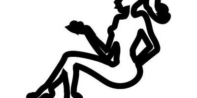 Топпер девочка в торт сидячая с цифрой