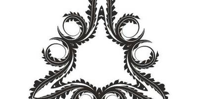 Орнамент цветы 68