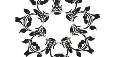 Орнамент цветы 45