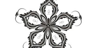 Орнамент цветы 468