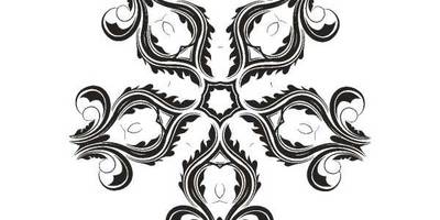 Орнамент цветы 469