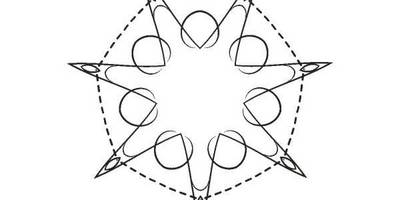 Орнамент цветы 484