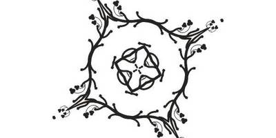 Орнамент цветы 221