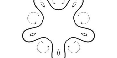 Орнамент цветы 107