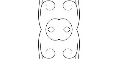 Орнамент цветы 394