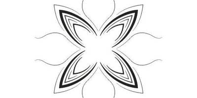 Орнамент цветы 175