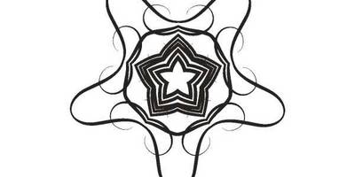 Орнамент цветы 134