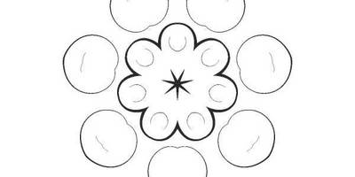 Орнамент цветы 164