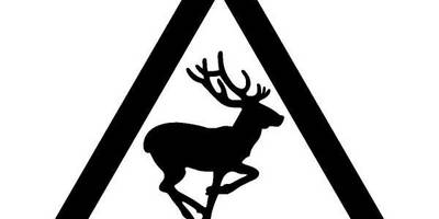 Знак осторожно олень 643