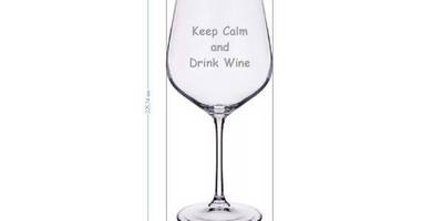 Keep calm and drink wine